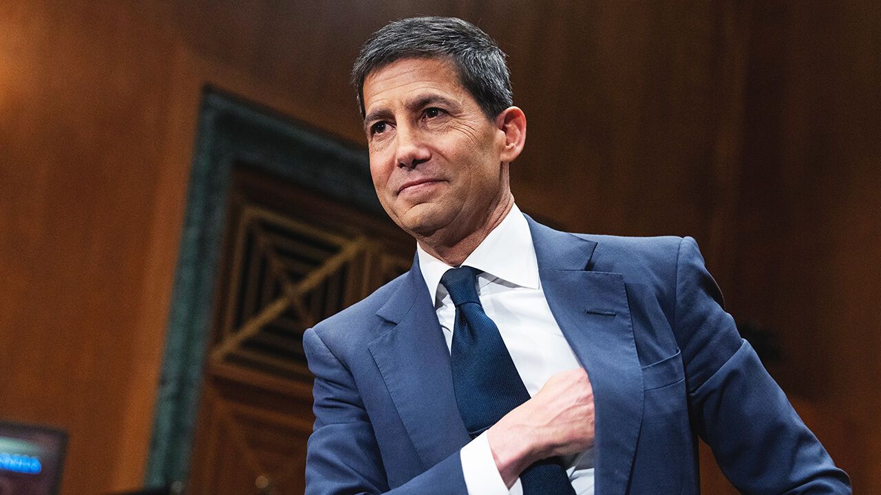 Kevin Warsh arrives for his Senate Banking, Housing and Urban Affairs Committee confirmation hearing