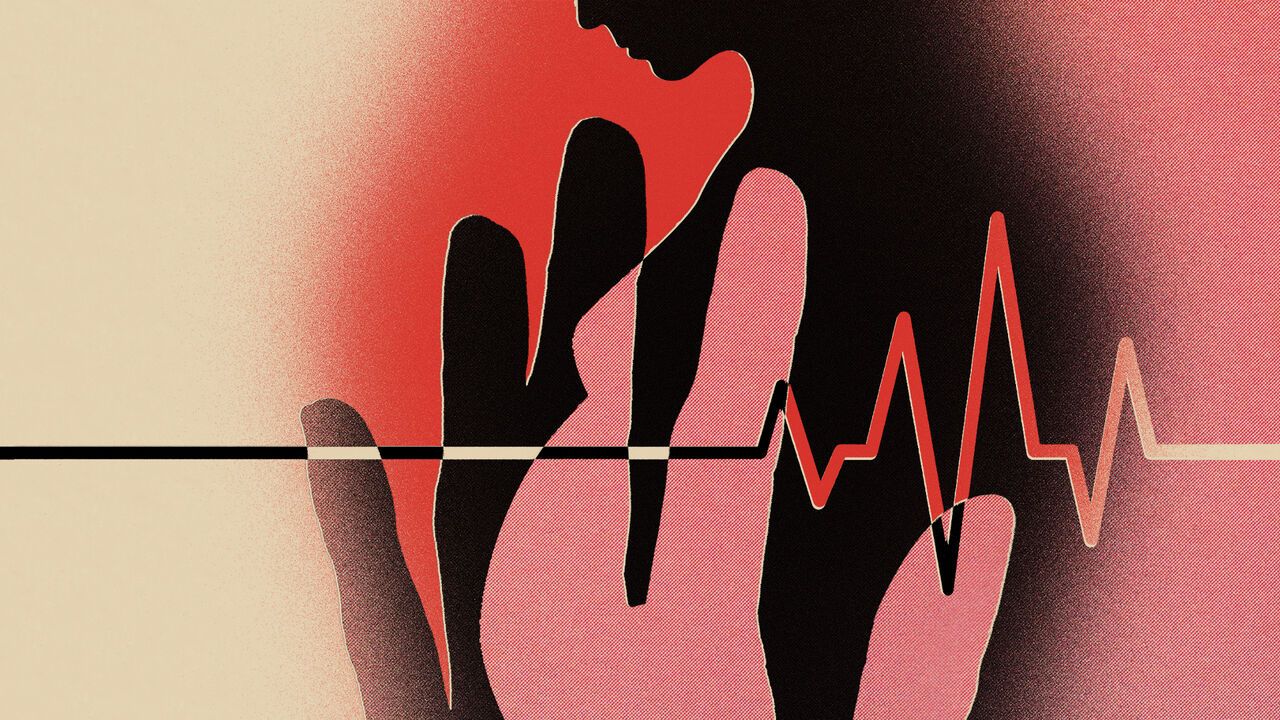 abstract image of a pregnant woman