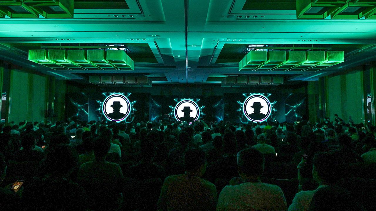 View of a hall full of people at Black Hat Asia 2026.