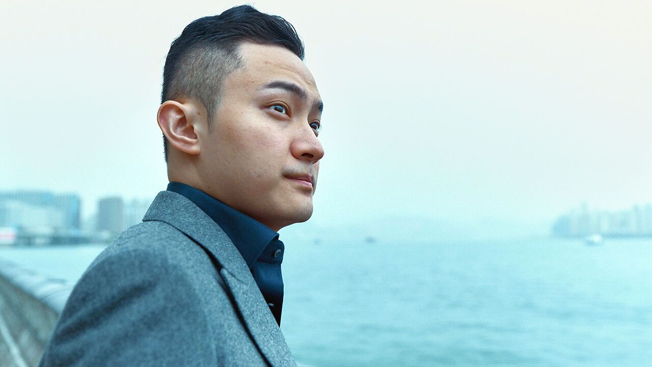 Portrait of Justin Sun.