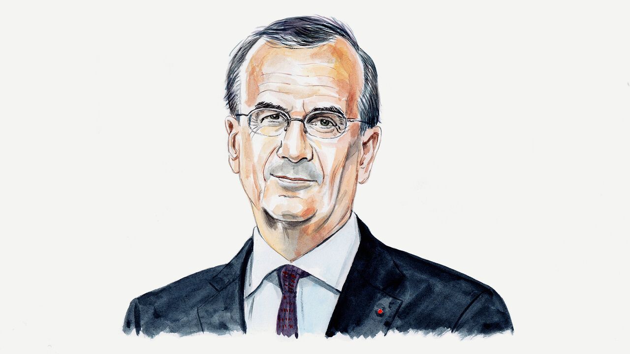 A portrait of Francois Villeroy