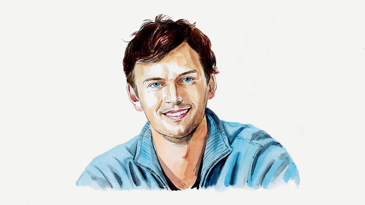 A portrait of James Tozer
