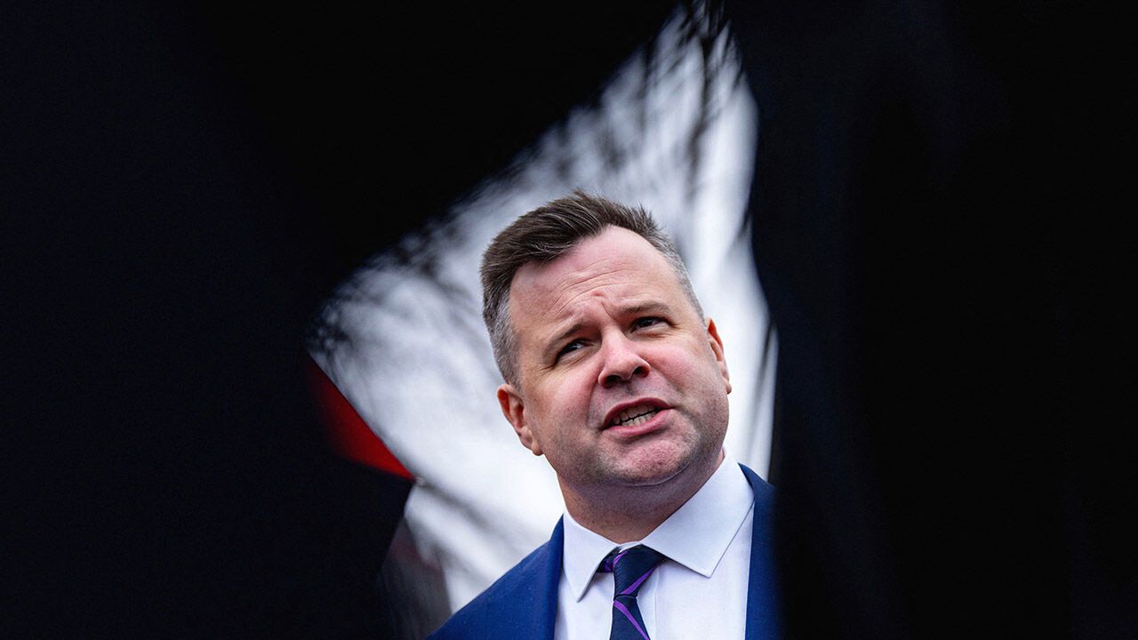 Director of the Federal Housing Finance Agency Bill Pulte speaks to the press outside the West Wing of the White House in Washington, DC, USA
