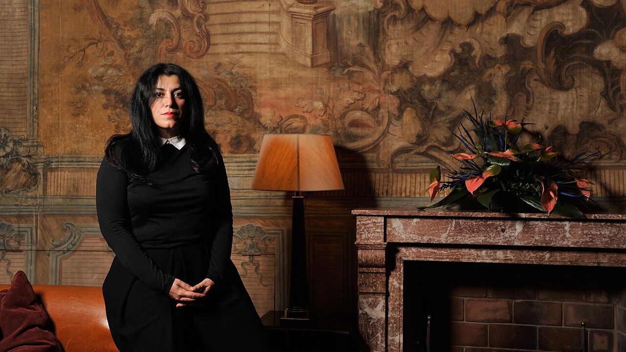 Marjane Satrapi during a portrait session at the Rome Film Festival in Rome, Italy on November 16th 2012