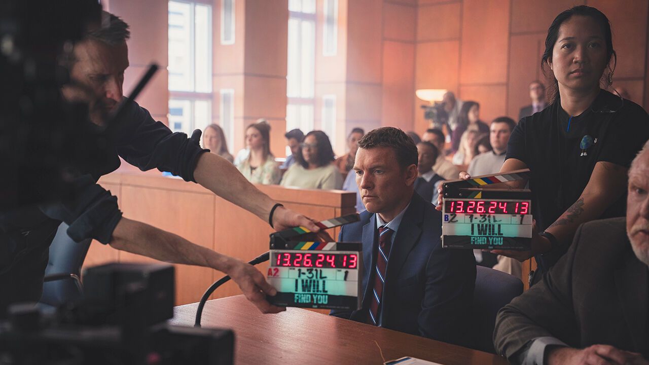 Sam Worthington as David Burroughs in I Will Find You.