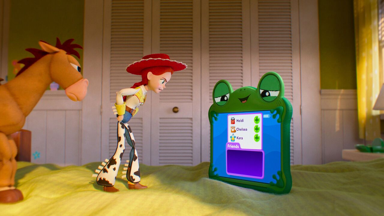 Bullseye, Jessie, and Lilypad in Disney and Pixar's TOY STORY 5