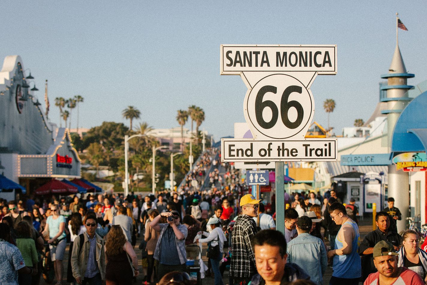 Route 66 Santa Monica California