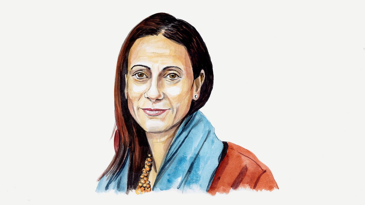 A portrait of Nathalie Tocci