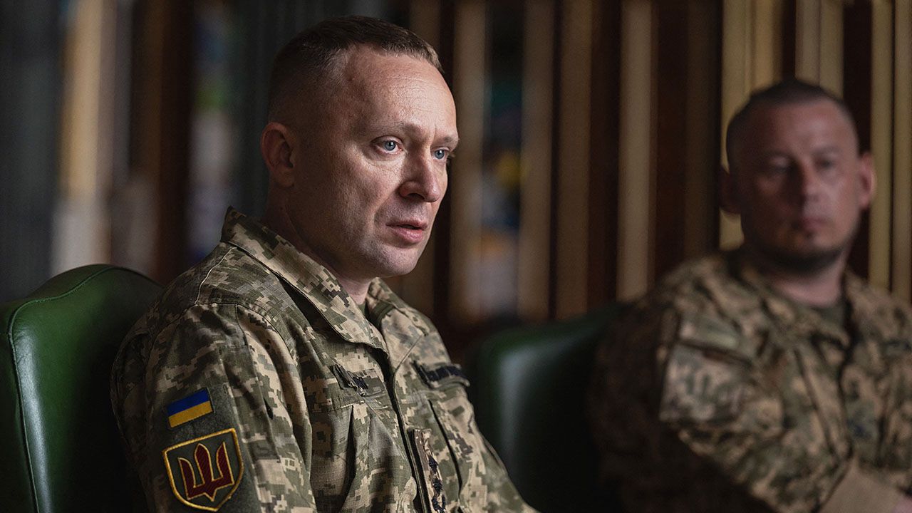 Ukraine's Joint Forces Commander Mykhailo Drapaty