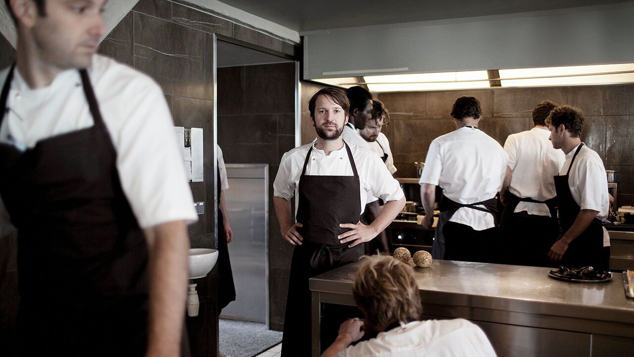 Rene Redzepi is seen at his restaurant, Noma, in Copenhagen.