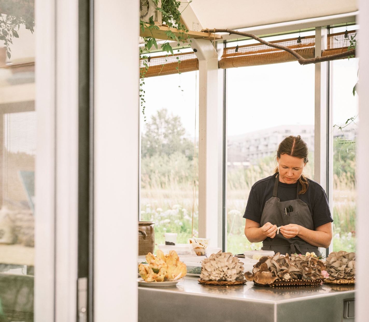 Mette Søberg at Noma Copenhagen.