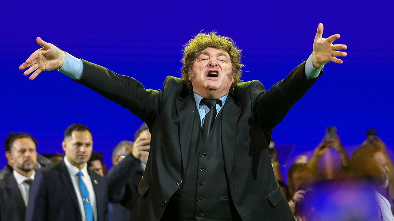 Argentine President Javier Milei