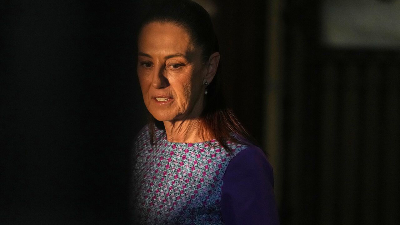 Mexican President Claudia Sheinbaum.