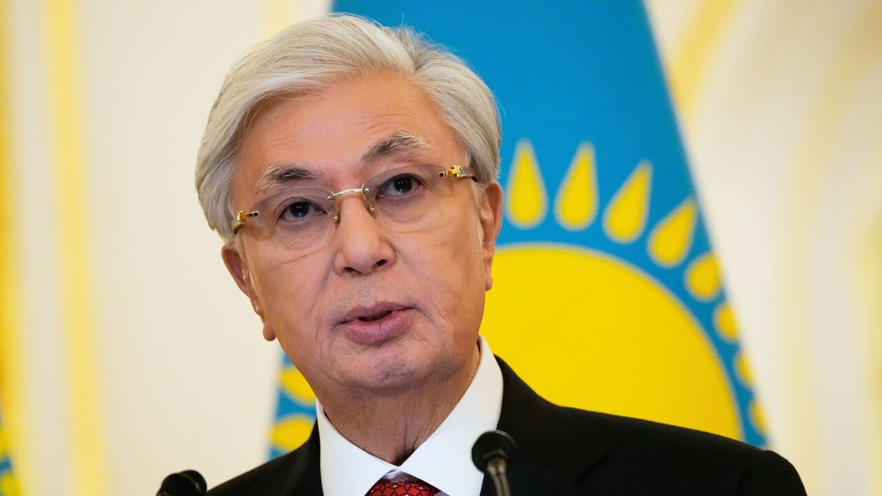Kazakhstan's President Kassym-Jomart Tokayev.