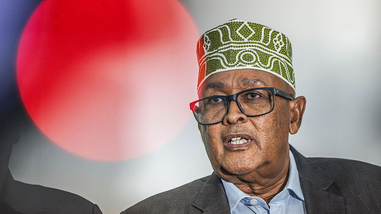 A portrait of Abdirahman Mohamed Abdullahi