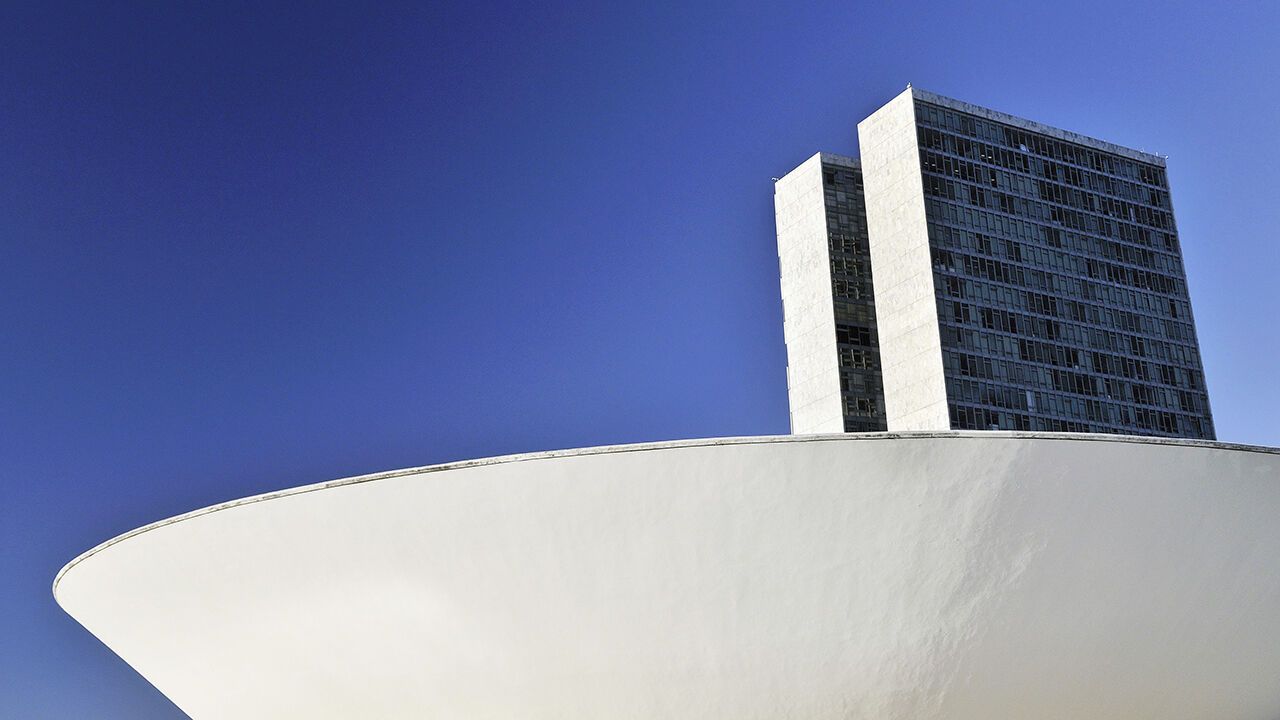 National Congress building, Brazil.