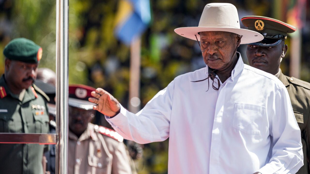 Uganda's President Yoweri Museveni.