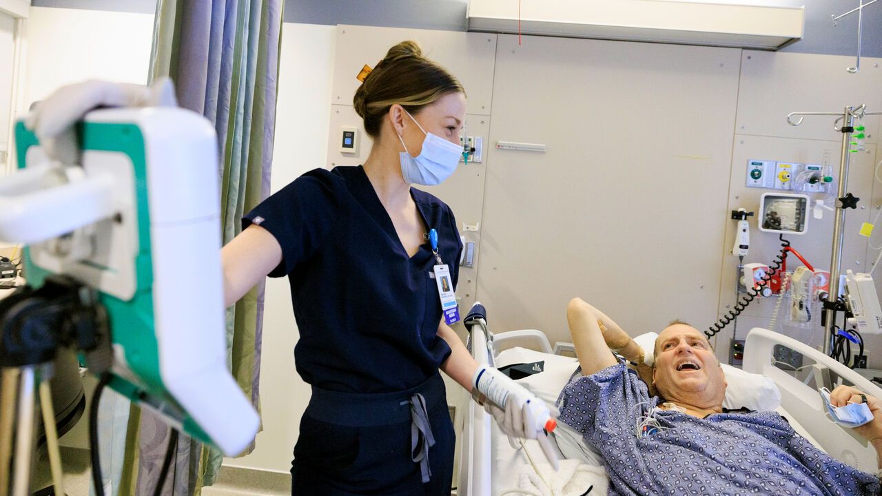 Tim Andrews who had a genetically-edited pig kidney transplanted successfully.