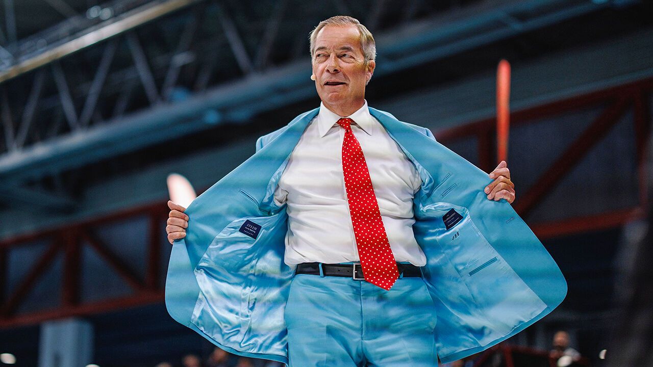 Reform UK leader Nigel Farage