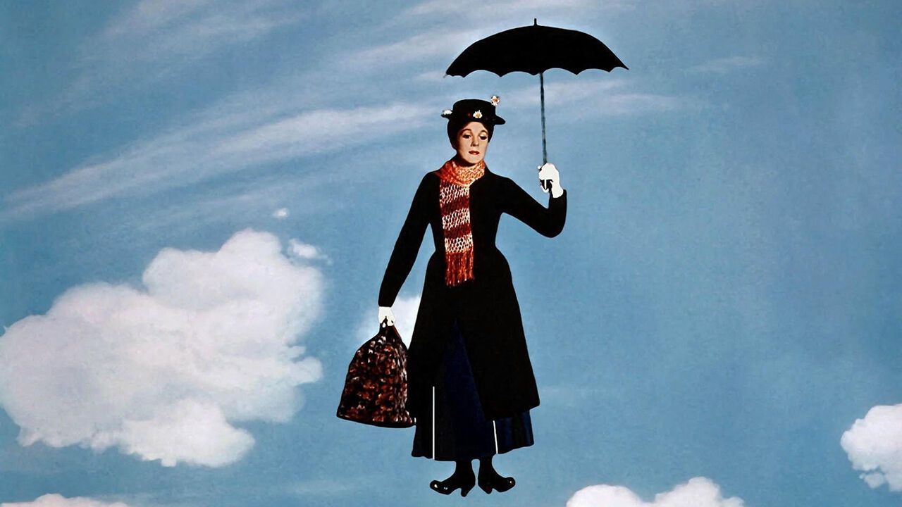JULIE ANDREWS, MARY POPPINS, 1964
