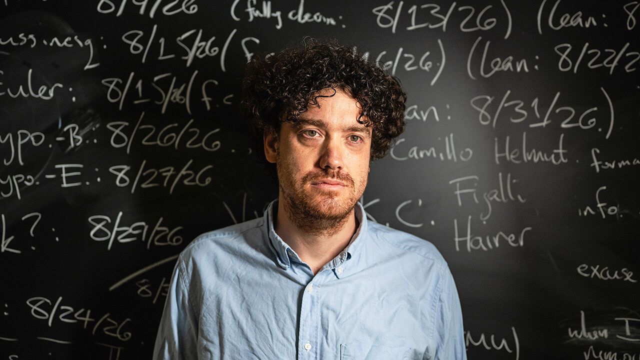 Tristan Buckmaster, a mathematician at New York University.