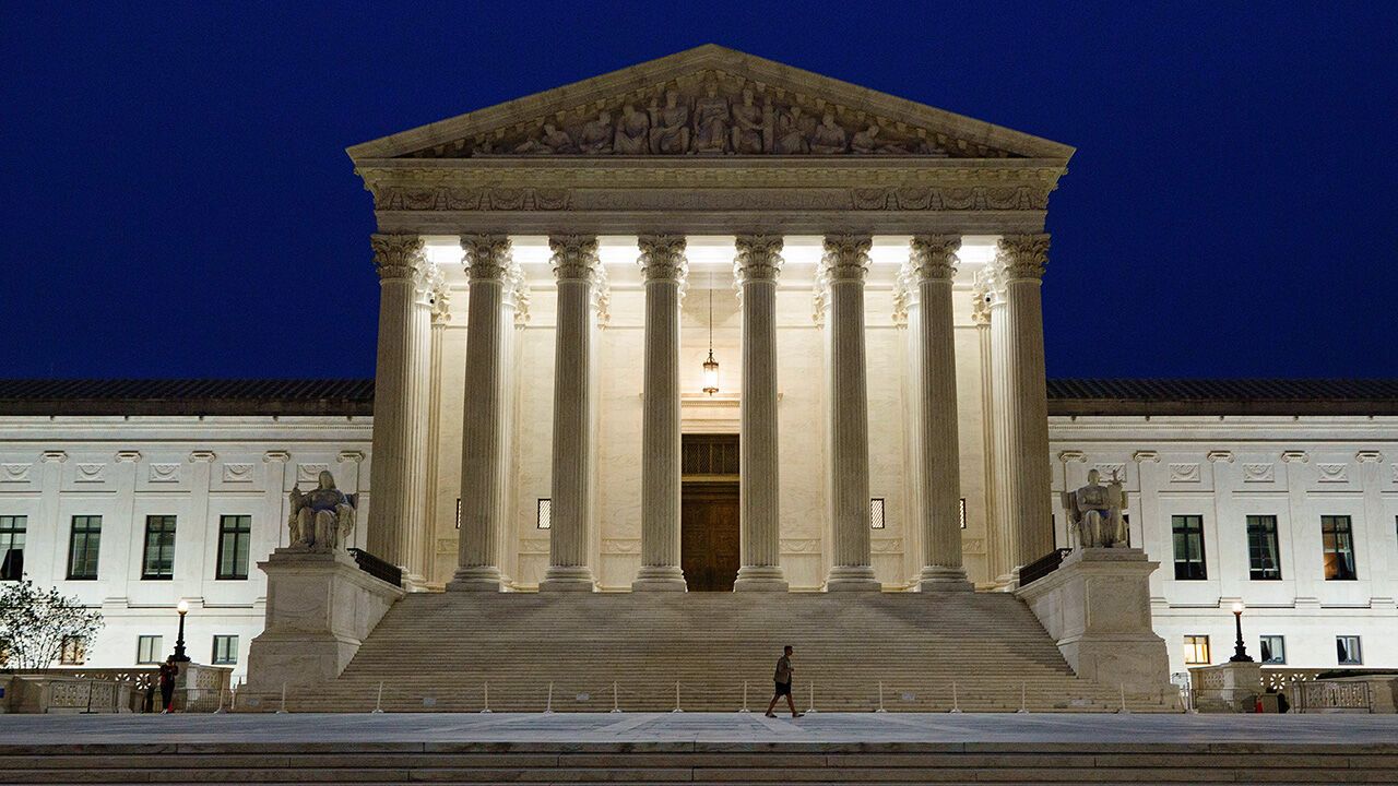 The U.S. Supreme Court building.
