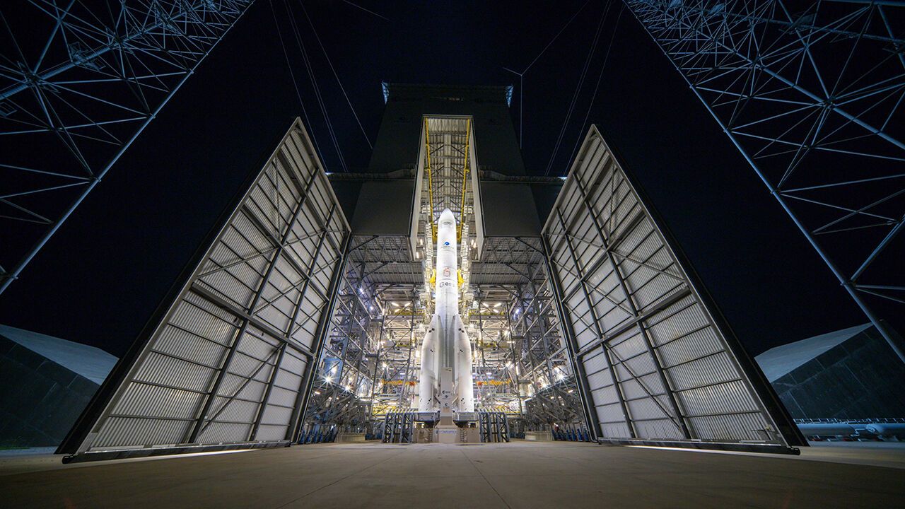 Ariane 6 on the day of launch