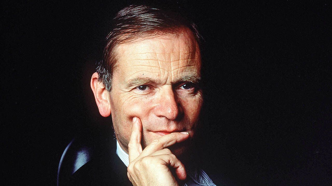 A portrait of Jeffrey Archer